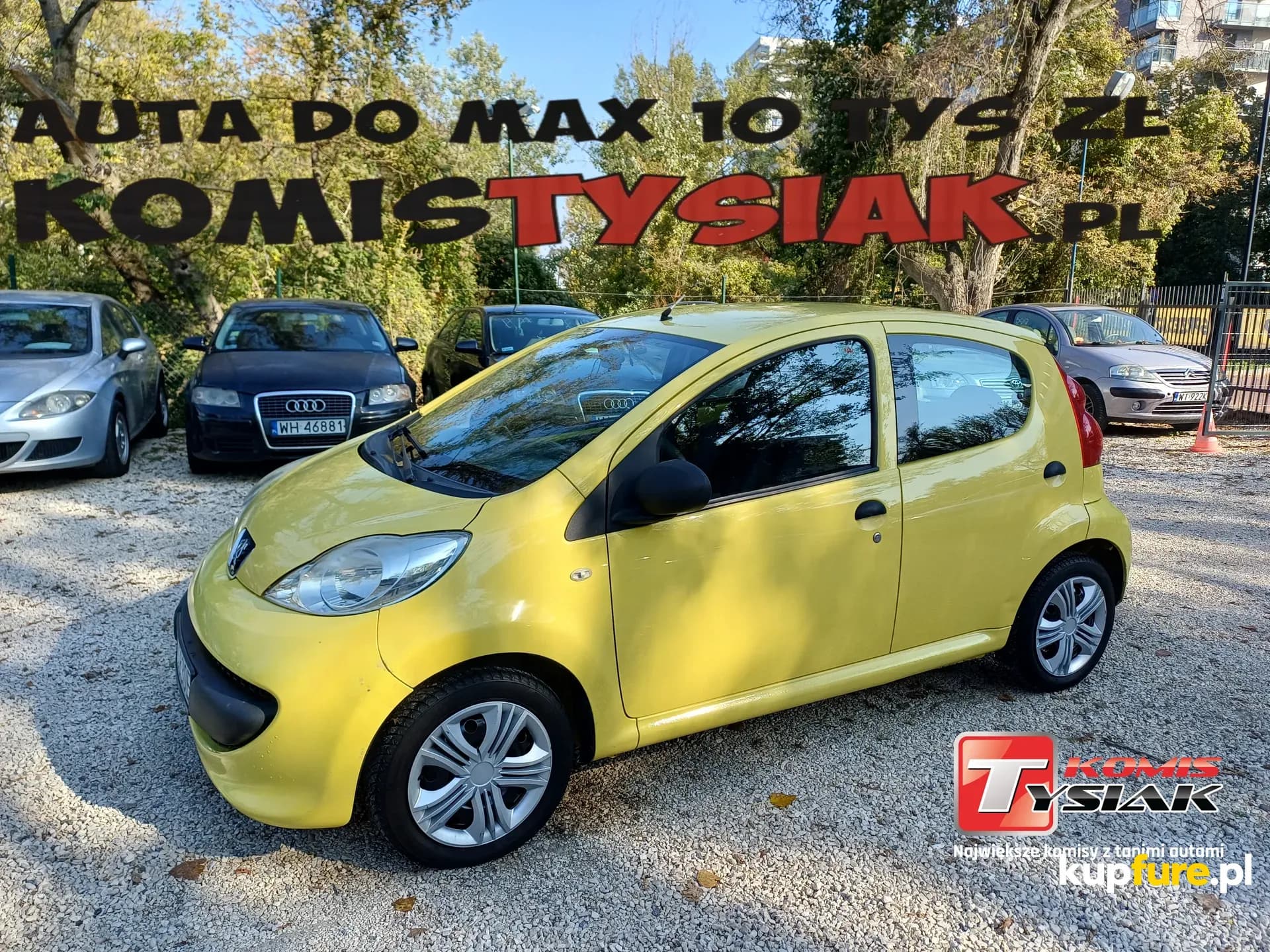 Peugeot 107 1.0 Benzyna (68 KM), 2008 rok produkcji.