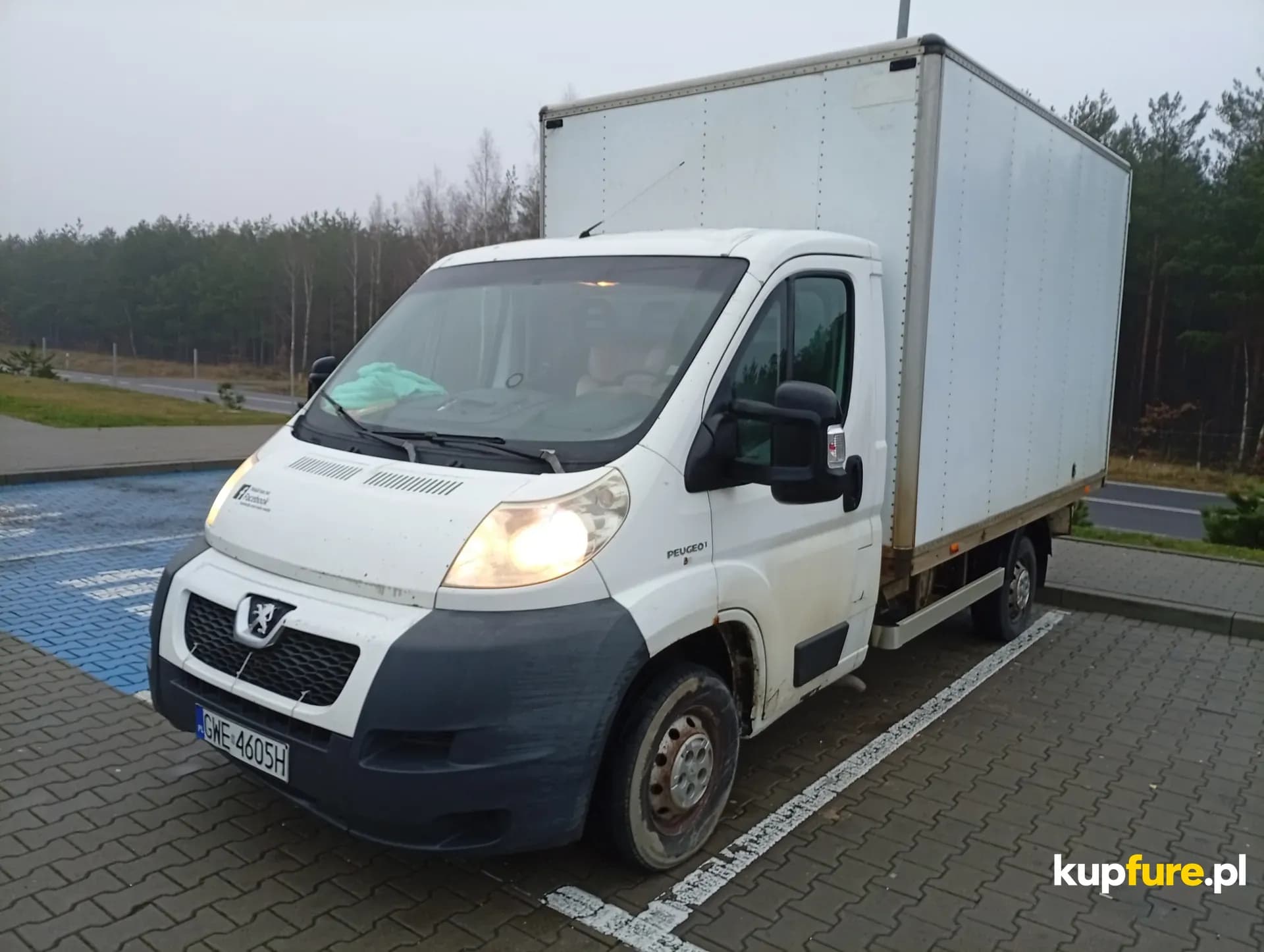 Peugeot boxer kontener 