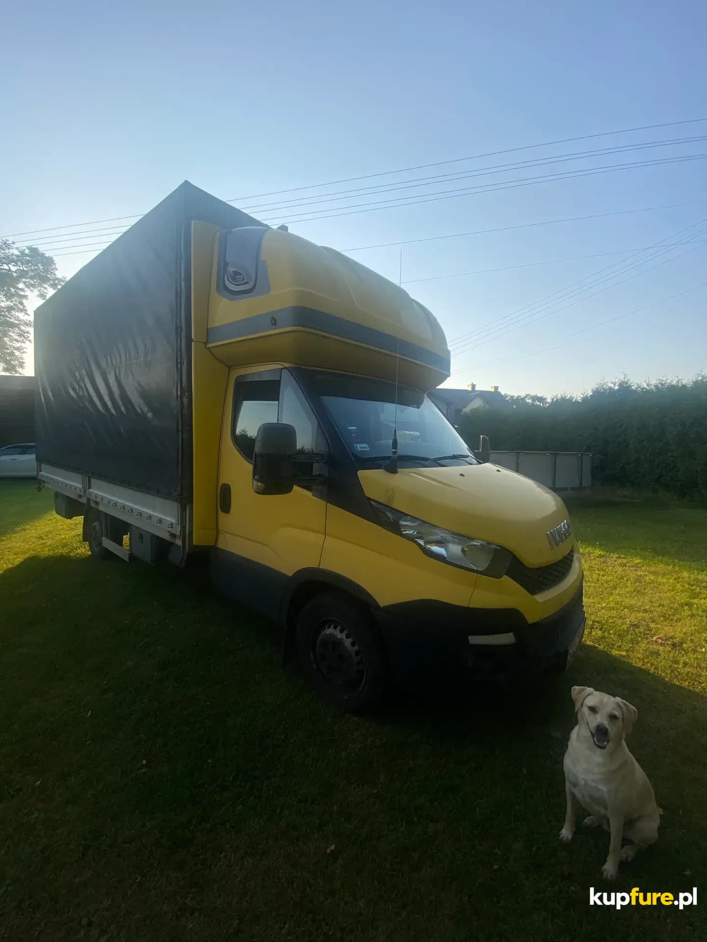 IVECO DAILY 35S17 3.0 170 KM | FIRANKA / PLANDEKA Z KURNIKIEM | 2015 GOTOWY DO PRACY